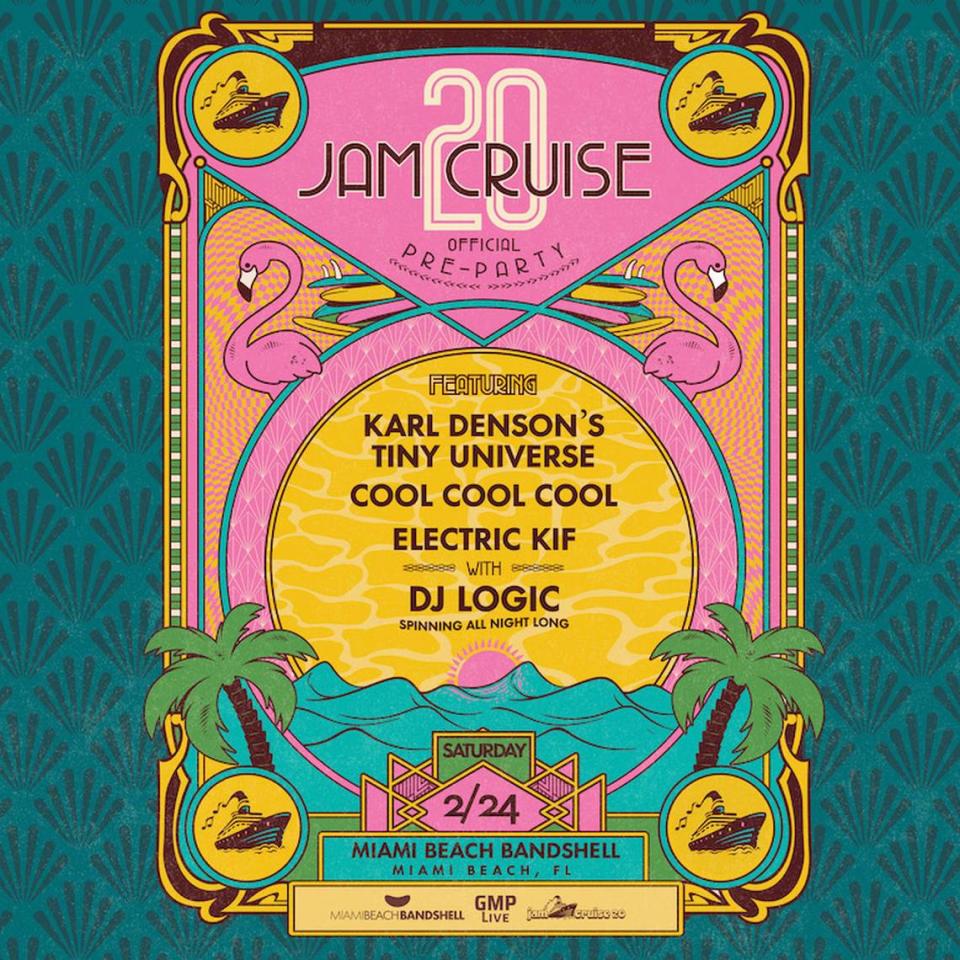 GMP Live & Jam Cruise presenta: La pre-fiesta oficial de Jam Cruise 20.