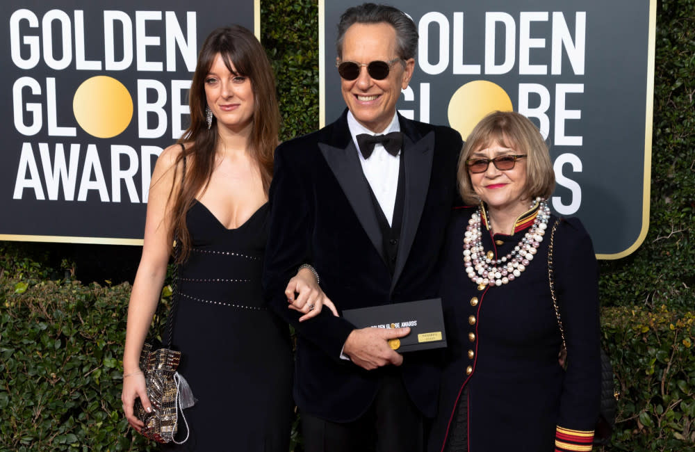 Richard E Grant with his late wife and their daughter credit:Bang Showbiz