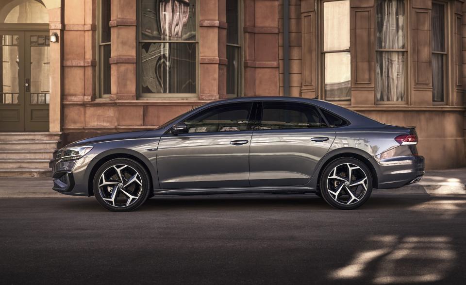 <p>We'll keep this brief, in keeping with the brevity of the list of changes Volkswagen has made to its mid-size Passat for 2020. As Volkswagen itself puts it, "While the 2020 Passat retains the underpinnings of the previous model, it has been completely restyled." Indeed, wrapped around <a rel="nofollow noopener" href="https://www.caranddriver.com/volkswagen/passat" target="_blank" data-ylk="slk:the outgoing Passat;elm:context_link;itc:0;sec:content-canvas" class="link ">the outgoing Passat</a>'s body structure, chassis, engine, and transmission is fresh sheetmetal. Peer through the windows, and you'll notice the interior is slightly newified, too.</p>