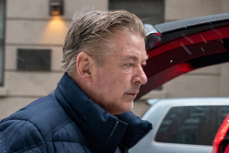 FILE PHOTO: Actor Alec Baldwin in New York