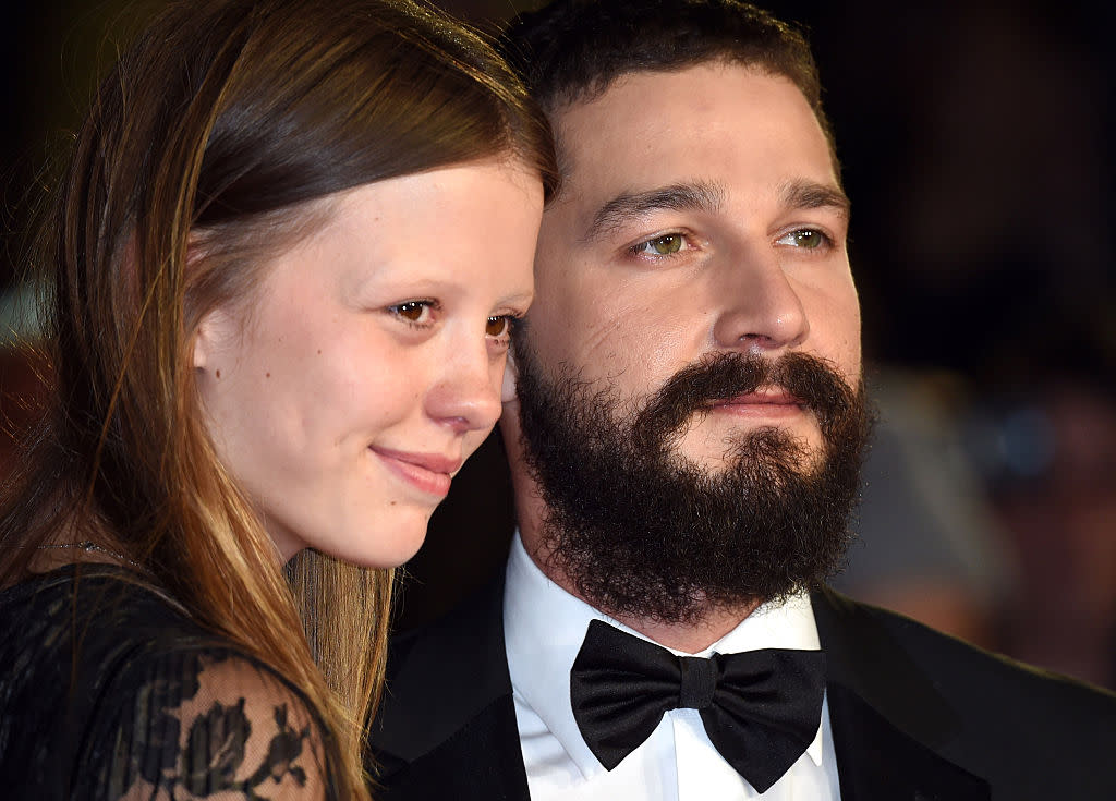 Shia LaBeouf’s wife Mia Goth calls him “brilliant,” and we’re swooning