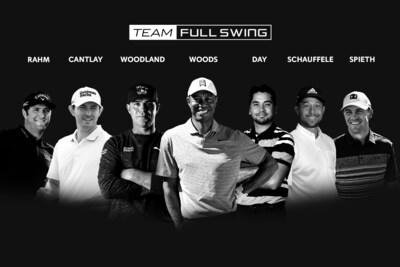 L'équipe Full Swing comprend entre autres les grands champions Jon Rahm, Patrick Cantlay, Gary Woodland, Tiger Woods, Jason Day, Xander Schauffele et Jordan Spieth pour installer des simulateurs Full Swing chez eux.