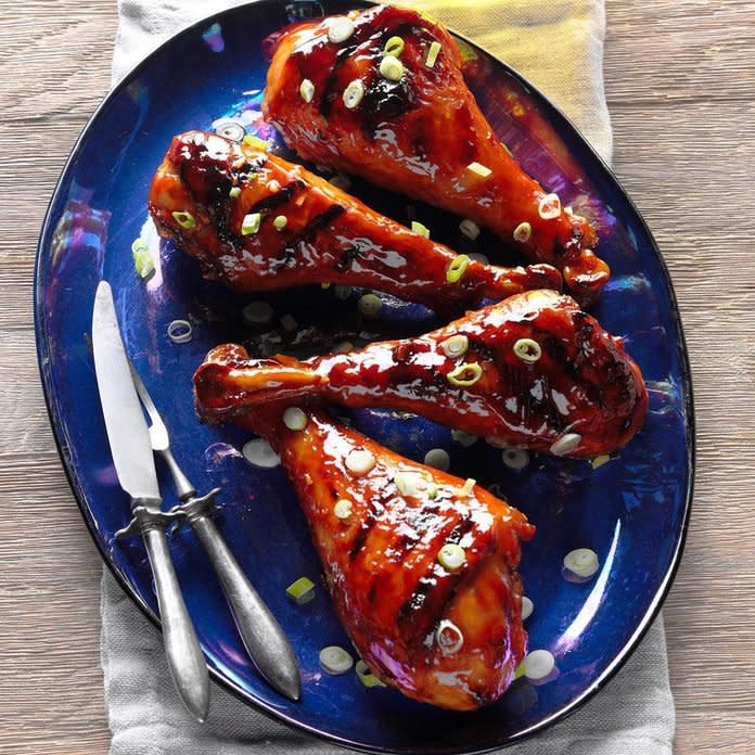 Grilled Huli Huli Turkey Drumsticks