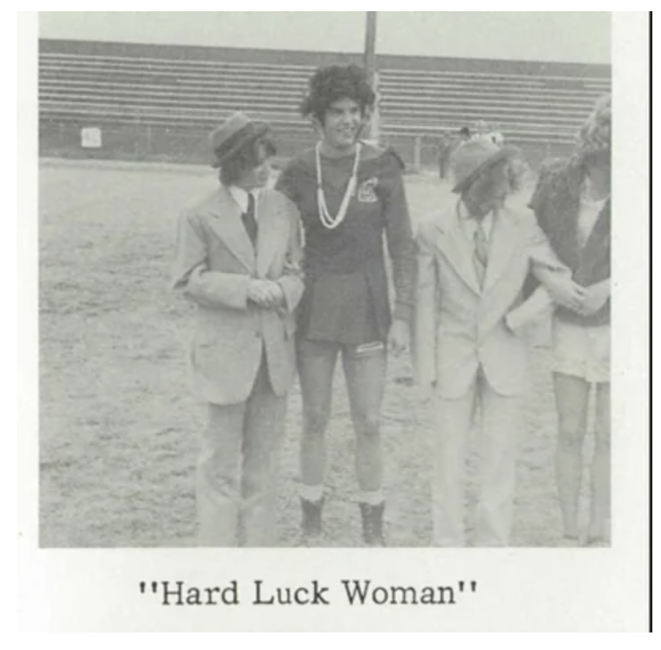 Tennessee Governor Bill Lee says it would be ‘ridiculous’ to conflate this 1977 high school yearbook photo with the state’s anti-LGBTQ laws (Reddit / Political Humor)