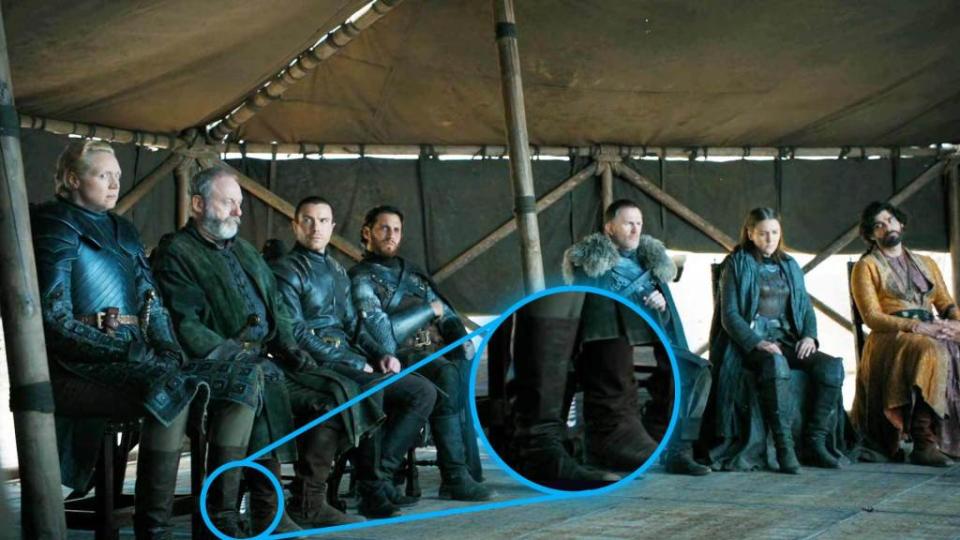 <p>Move over “Game of Thrones” coffee cup and make way for “Game of Thrones” water bottles! Two weeks after viewers spotted a stray cup sitting in front of Daenerys Targaryen, two different water bottles were seen on screen during a pivotal scene in the series finale that aired on Sunday night. When Tyrion Lannister stood […]</p> <p>The post <a rel="nofollow noopener" href="https://theblast.com/game-of-thrones-water-bottle-finale/" target="_blank" data-ylk="slk:‘Game of Thrones’ Finale Screwup: Not One, But TWO Water Bottles!;elm:context_link;itc:0;sec:content-canvas" class="link ">‘Game of Thrones’ Finale Screwup: Not One, But TWO Water Bottles!</a> appeared first on <a rel="nofollow noopener" href="https://theblast.com" target="_blank" data-ylk="slk:The Blast;elm:context_link;itc:0;sec:content-canvas" class="link ">The Blast</a>.</p>