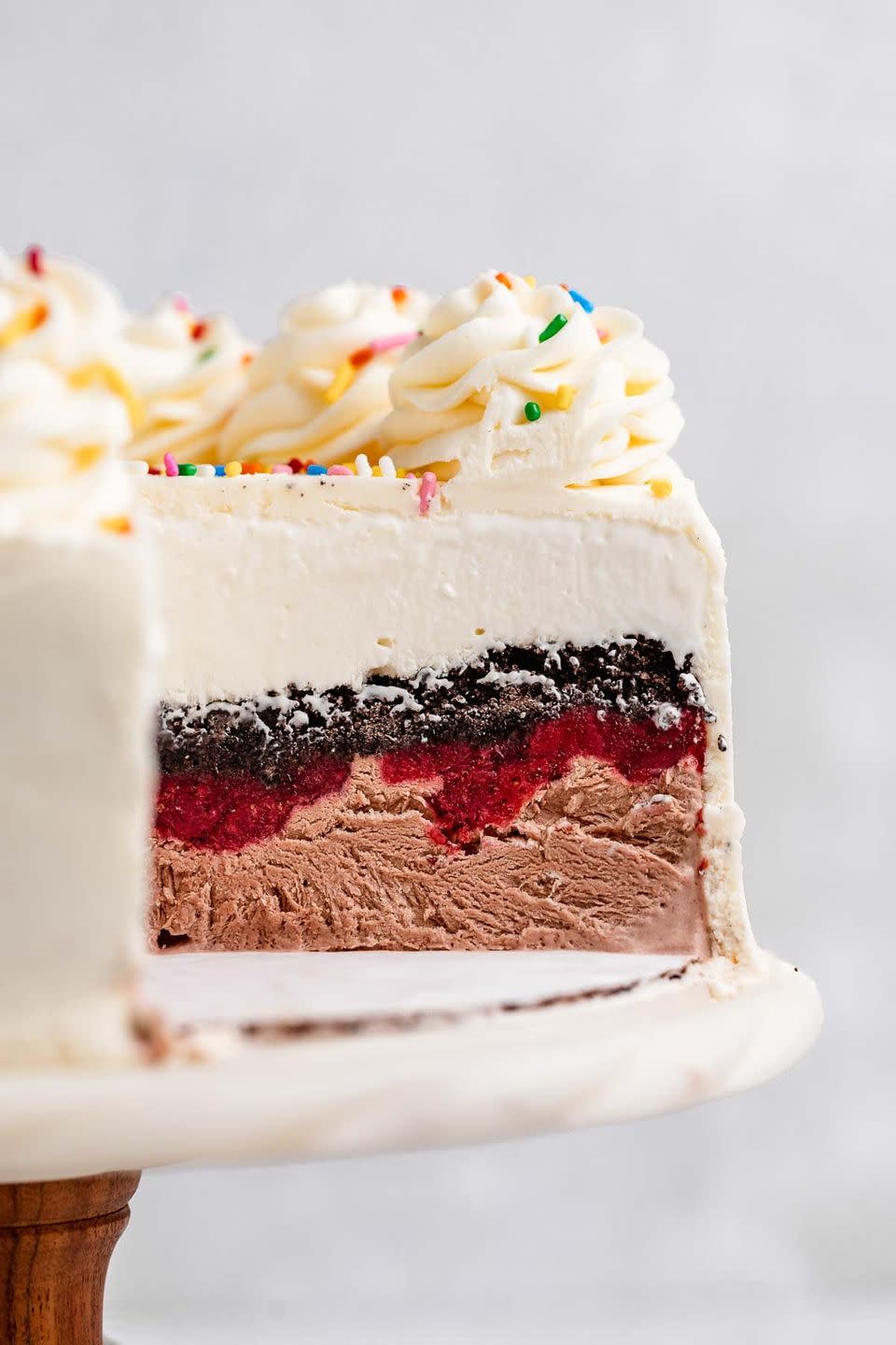 ice cream cake recipes layered ice cream cake