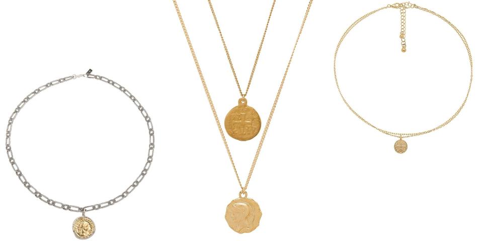 The Best Coin Necklaces to Layer This Summer