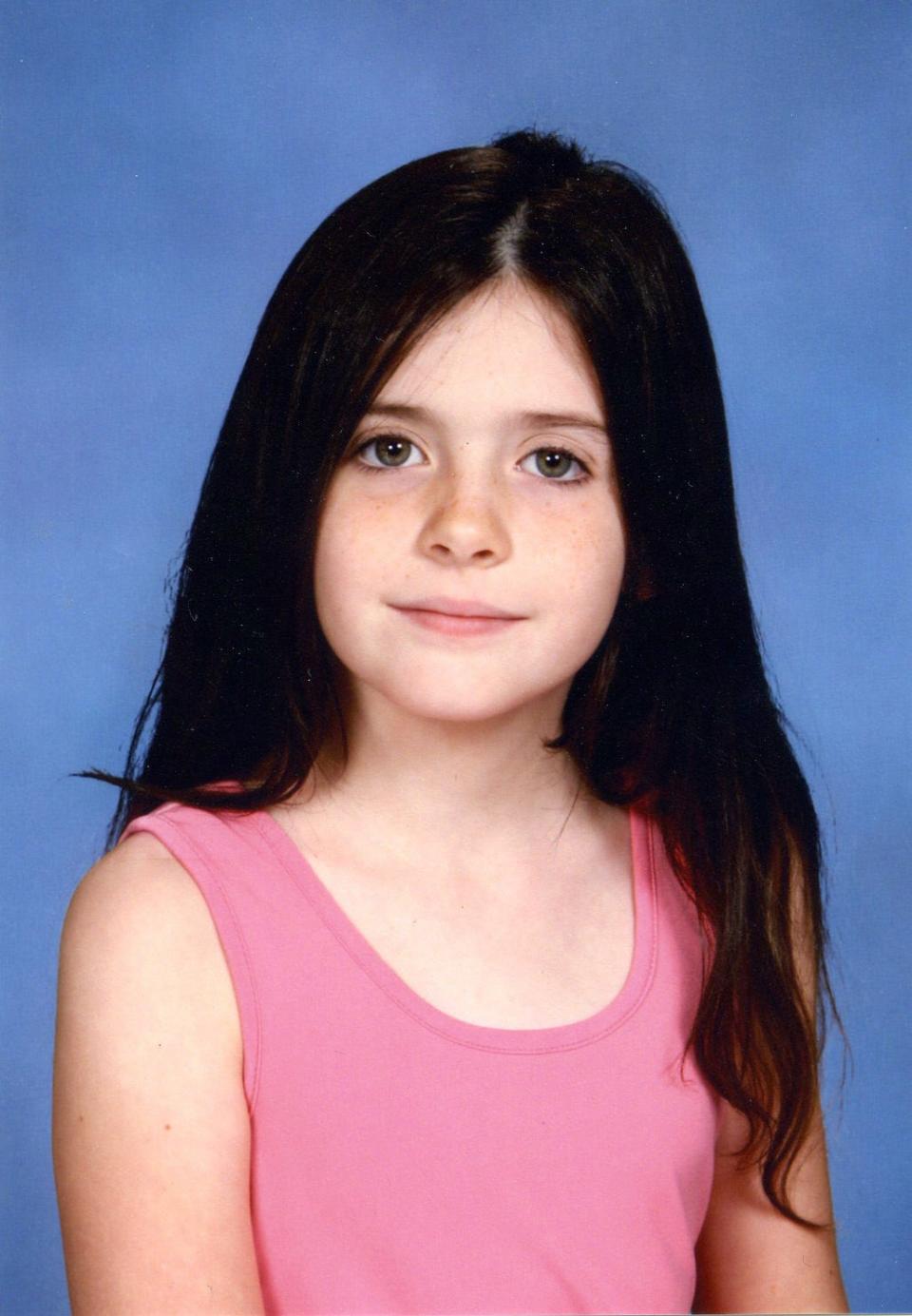 Second-grade school photo of Cherish Perrywinkle for the 2011-2012 school year. This was mother Rayne Perrywinkle's favorite photo of Cherish.