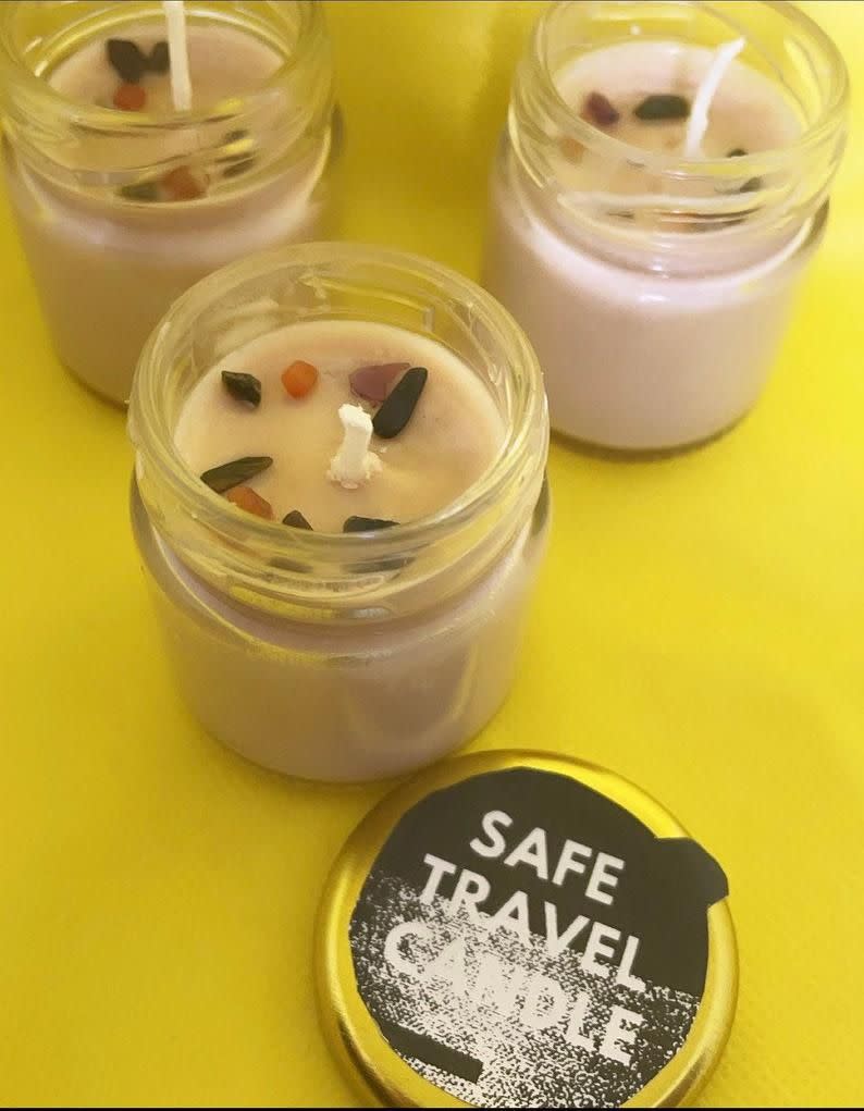 13) Travel Safe Candle