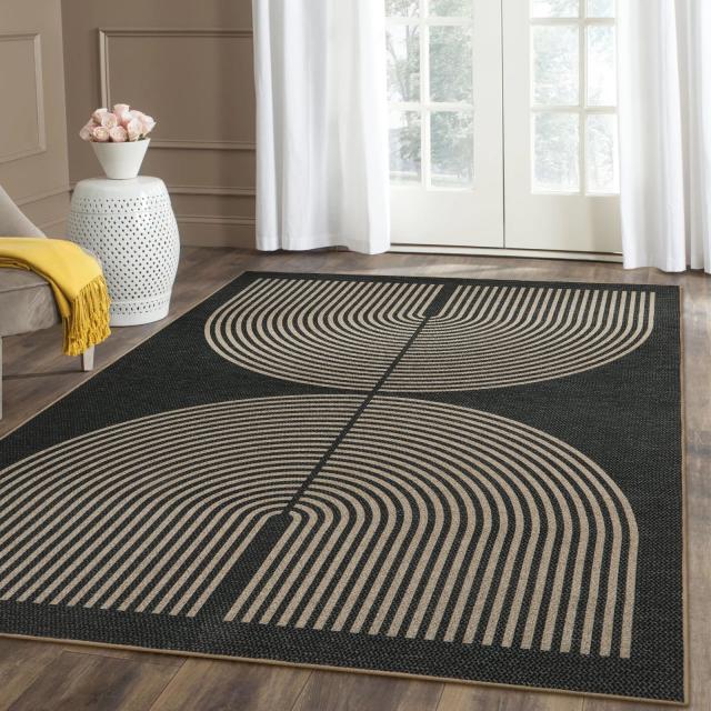 Safavieh 2 ft. -3 in. x 22 ft. Blossom Runner Rug Navy & Green