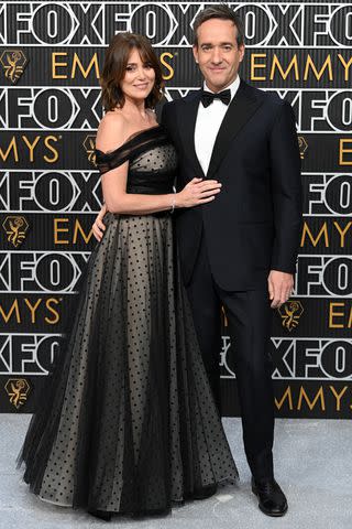 <p>David Fisher/Shutterstock</p> Keeley Hawes and Matthew Macfadyen