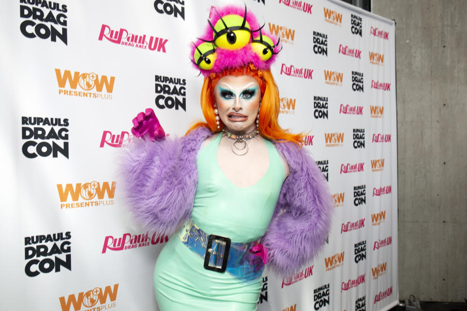 NEW YORK, NEW YORK - SEPTEMBER 08: Blu Hydrangea attends RuPaul's DragCon 2019 at The Jacob K. Javits Convention Center on September 08, 2019 in New York City. (Photo by Santiago Felipe/Getty Images)
