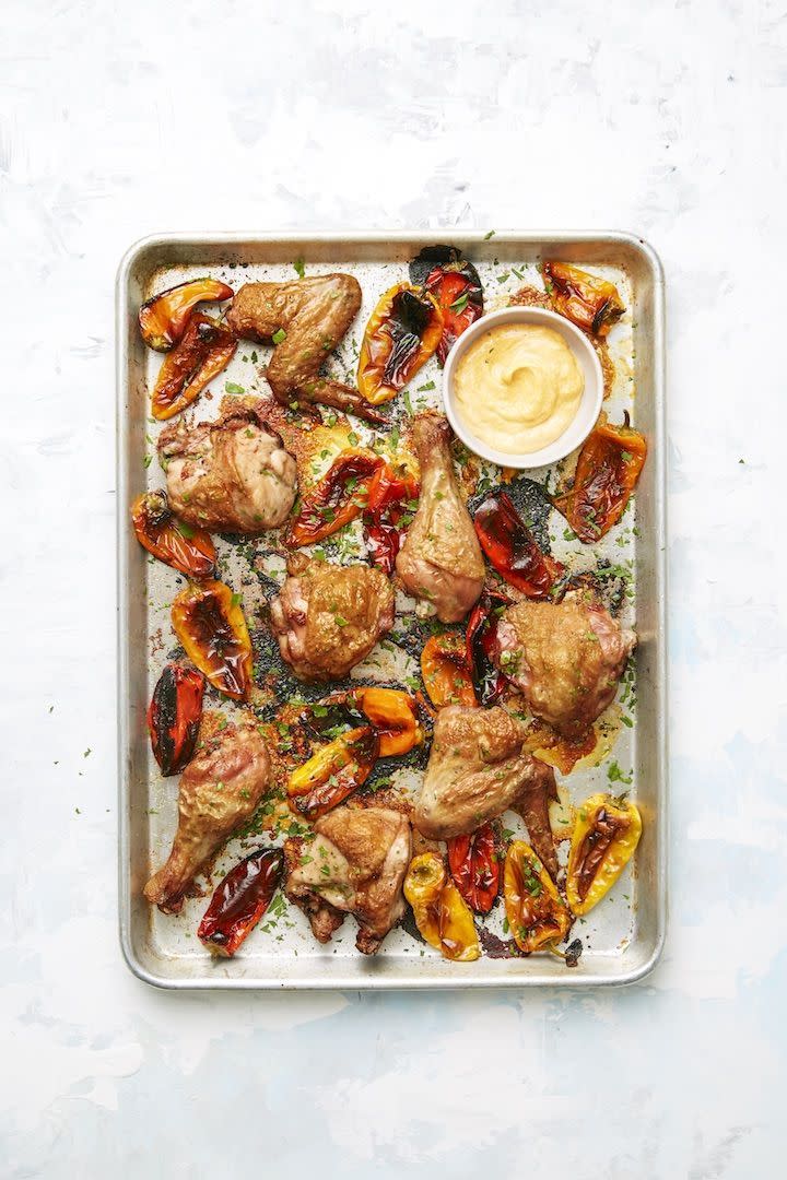 Spanish Chicken and Peppers