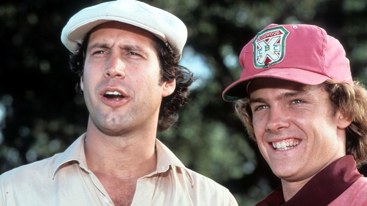 chevy chase in 'caddyshack'