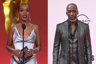 <p>While presenting the award for supporting actor in a drama series, <a href="https://people.com/tv/michael-k-williams-laid-to-rest-private-funeral-pennsylvania/" rel="nofollow noopener" target="_blank" data-ylk="slk:Washington honored;elm:context_link;itc:0;sec:content-canvas" class="link ">Washington honored</a> nominee <a href="https://people.com/tv/michael-k-williams-career-in-photos/" rel="nofollow noopener" target="_blank" data-ylk="slk:Michael K. Williams;elm:context_link;itc:0;sec:content-canvas" class="link ">Michael K. Williams</a>, who <a href="https://people.com/tv/michael-k-williams-laid-to-rest-private-funeral-pennsylvania/" rel="nofollow noopener" target="_blank" data-ylk="slk:died on Sept. 6;elm:context_link;itc:0;sec:content-canvas" class="link ">died on Sept. 6</a> at the age of 54.</p> <p>"Michael was — it's crazy to say Michael <i>was</i> — a brilliantly talented actor and a generous human being who has left us far too soon," she said. "Michael, I know you're here because you wouldn't miss this. Your excellence, your artistry will endure, we love you."</p>  