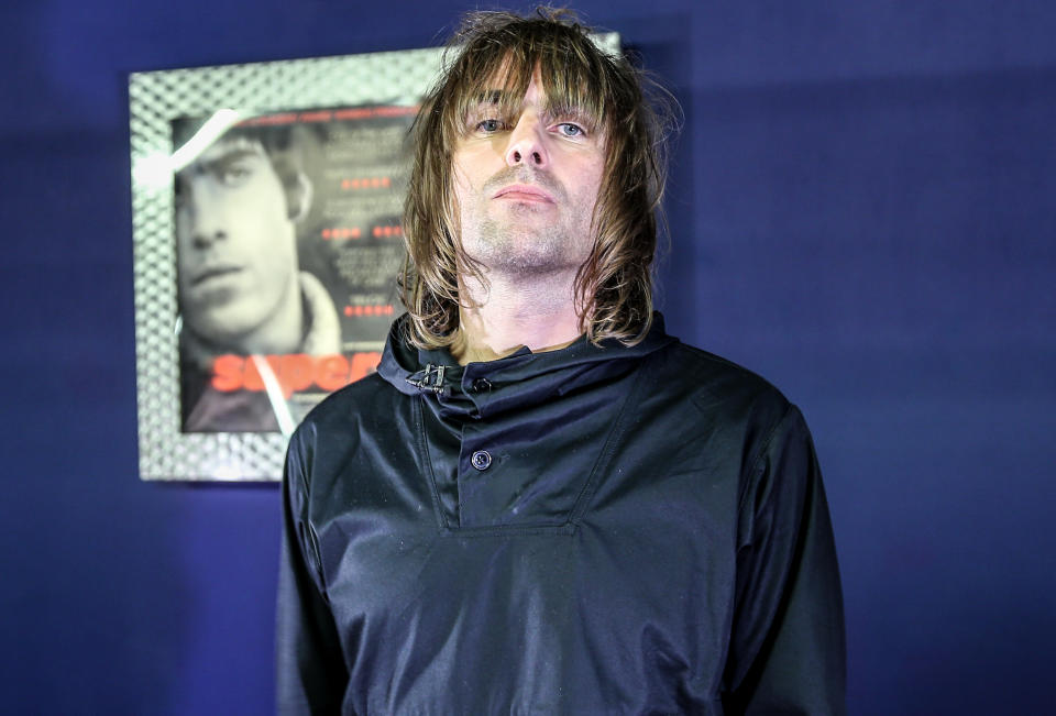 Liam Gallagher attends Supersonic Premiere - Manchester 2nd October 2016.  