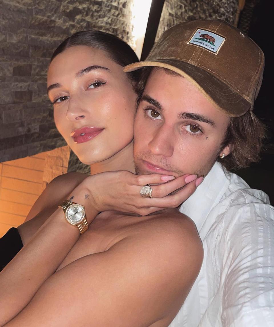 Hailey and Justin Bieber