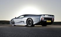 Conceived in the 1980s and executed in the early 1990s, the Jaguar XJ220 is one of the last supercars unbridled by excessive regulation. This car was developed exactly as the engineers envisioned it, with minimal interference from the bureaucrats. In a 1993 road test, we reported a zero-to-60-mph time of 4.4 seconds. It ran a standing quarter-mile in 12.4 seconds at 121 mph.