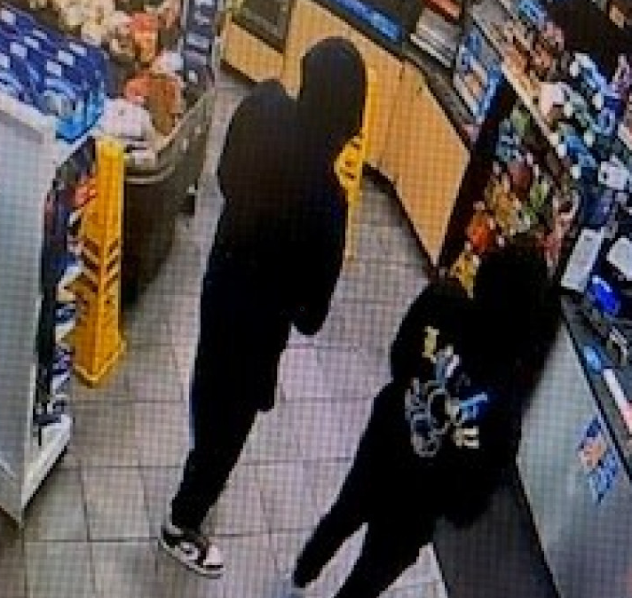 Suspects in 7-Eleven armed robbery, photo via police