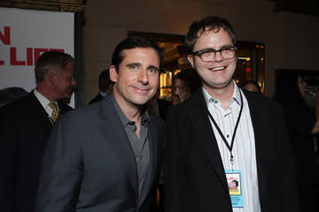 Rainn Wilson and Steve Carell at the Los Angeles premiere of Touchstone Pictures' Dan in Real Life