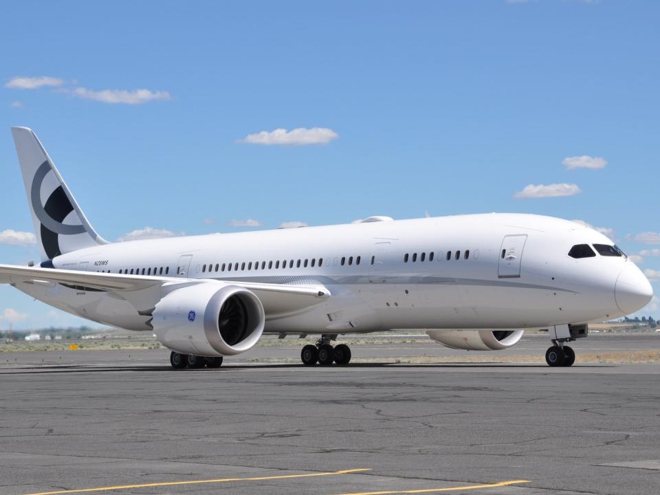 Inside Kestrel's BBJ 787.