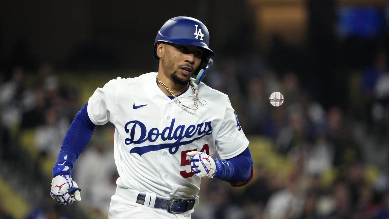 Mookie Betts isn't afraid of no ghosts — or so he claims. (AP Photo/Mark J. Terrill)