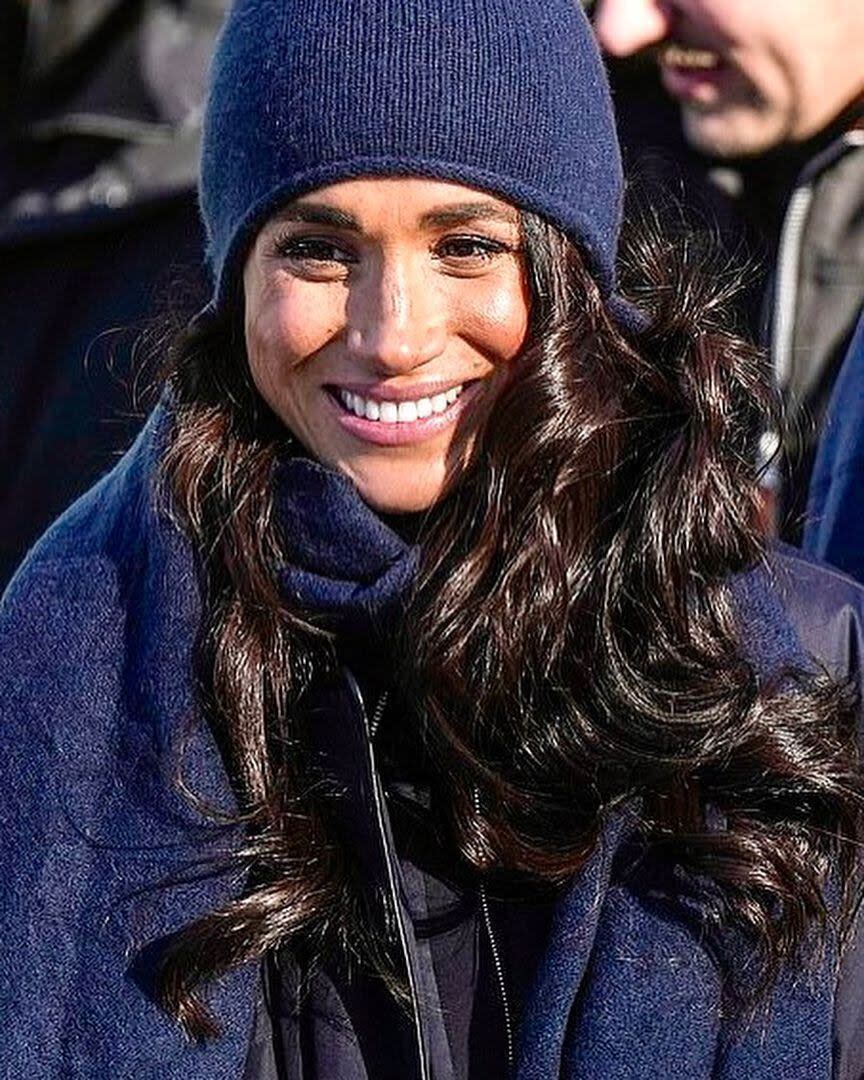 Meghan Markle lució su brillante pelo en la presentación de los Juegos Invictus de Canadá