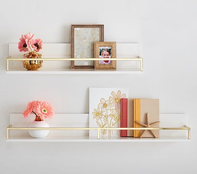 Elegant Floating Shelves