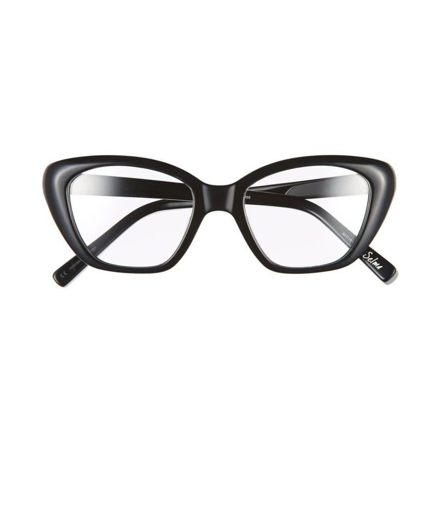 <p>Selma 50mm optical glasses, $225, <a rel="nofollow noopener" href="https://shop.nordstrom.com/s/elizabeth-and-james-selma-50mm-optical-glasses/4105411" target="_blank" data-ylk="slk:nordstrom.com;elm:context_link;itc:0;sec:content-canvas" class="link ">nordstrom.com</a> </p>