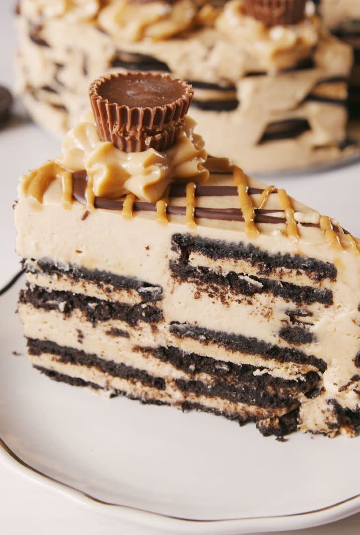 Peanut Butter Icebox Cake