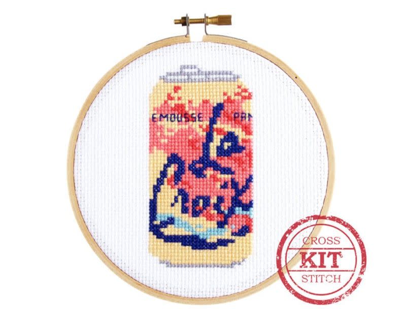 La Croix DIY Cross Stitch Kit