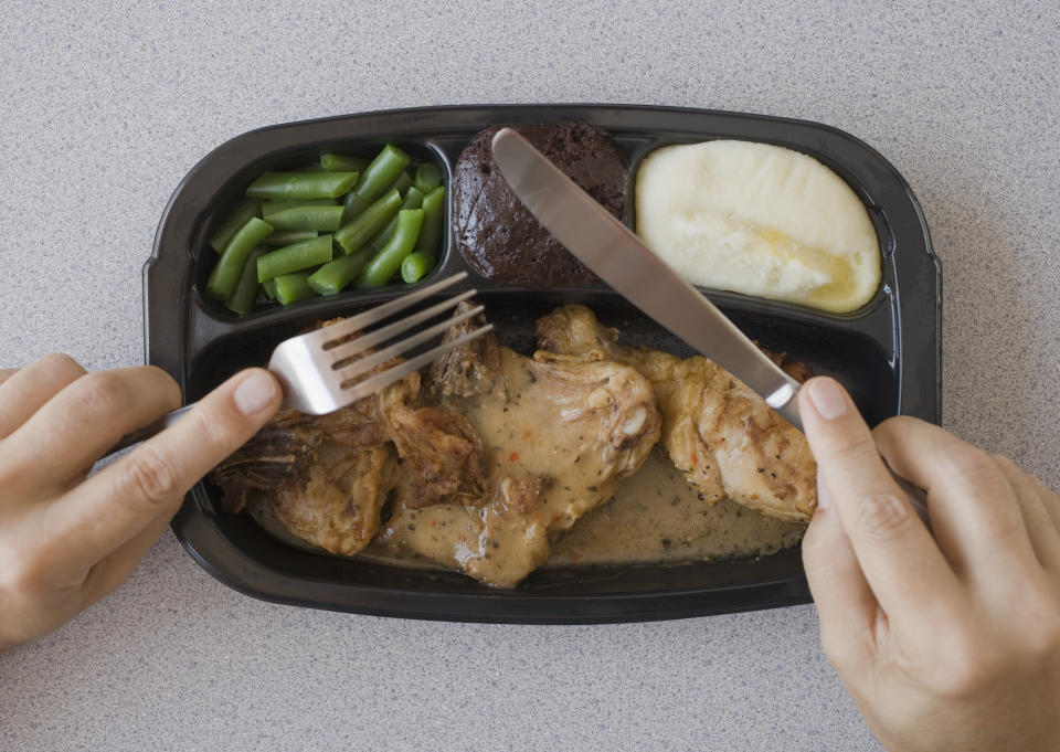 Frozen meals are generally more process in nature. Photo: Getty