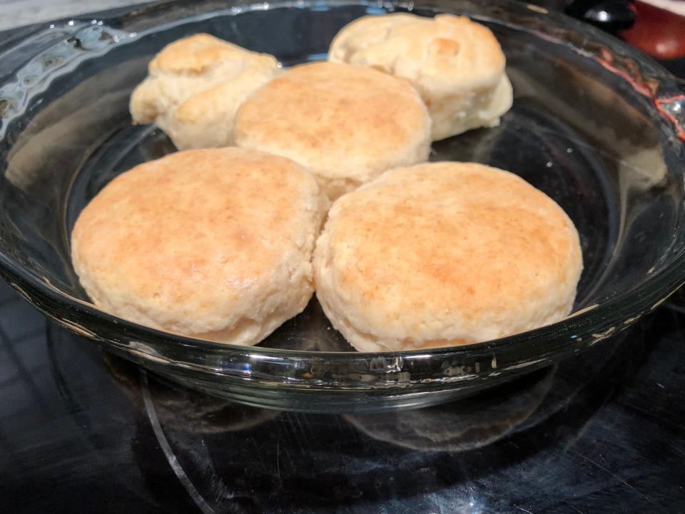 Easy Three-Ingredient Mayonnaise Biscuits