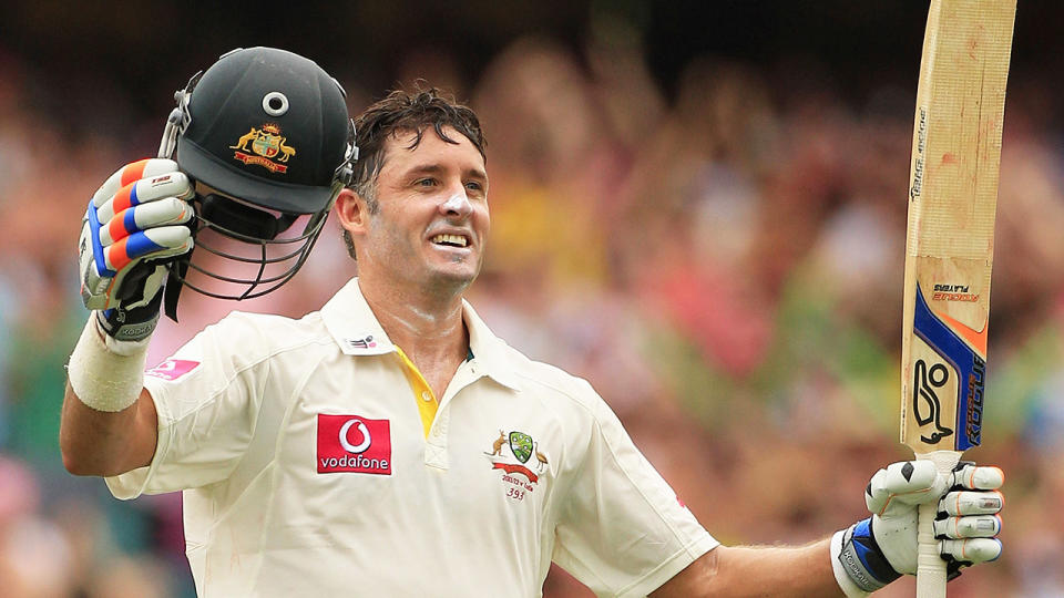 Michael Hussey recalls the advice he received from Shane Warne on his Test debut. (Getty Images)