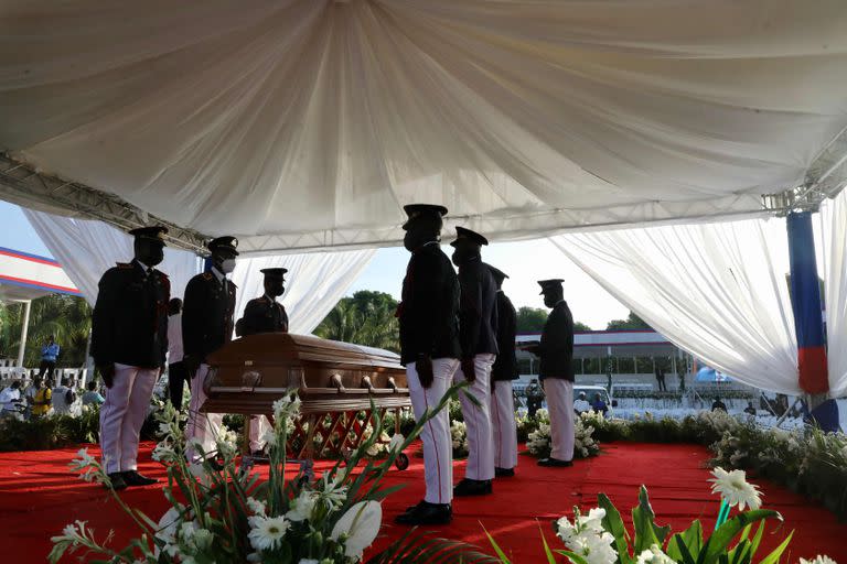 Funeral del presidente Moïse en Cabo Haitiano