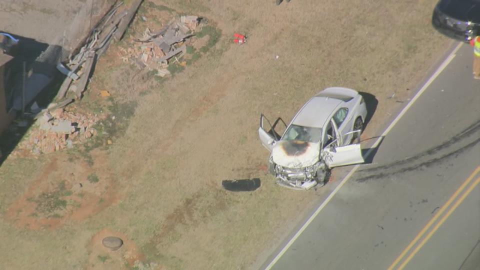 A highway patrol chase ended in a deadly crash Thursday on Highway 16 in Alexander County, authorities say.