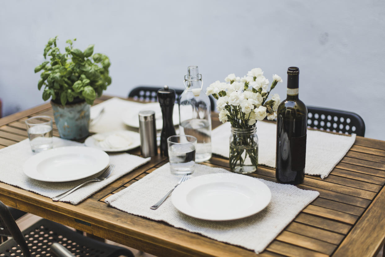 Table settings can be both affordable and stylish. (Photo: Getty Images)