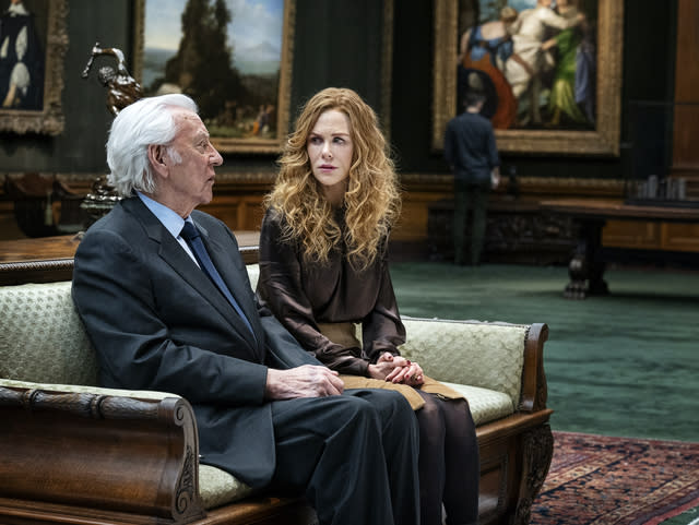 Donald Sutherland and Nicole Kidman in 'The Undoing'<span class="copyright">David Giesbrecht/HBO</span>