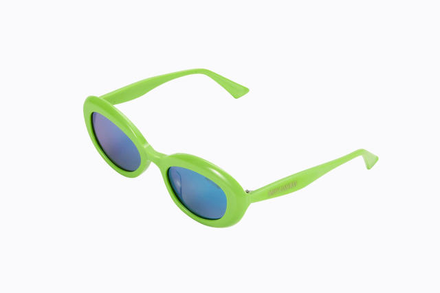 Cat Sunglasses - Lime/Pink - Stine Goya