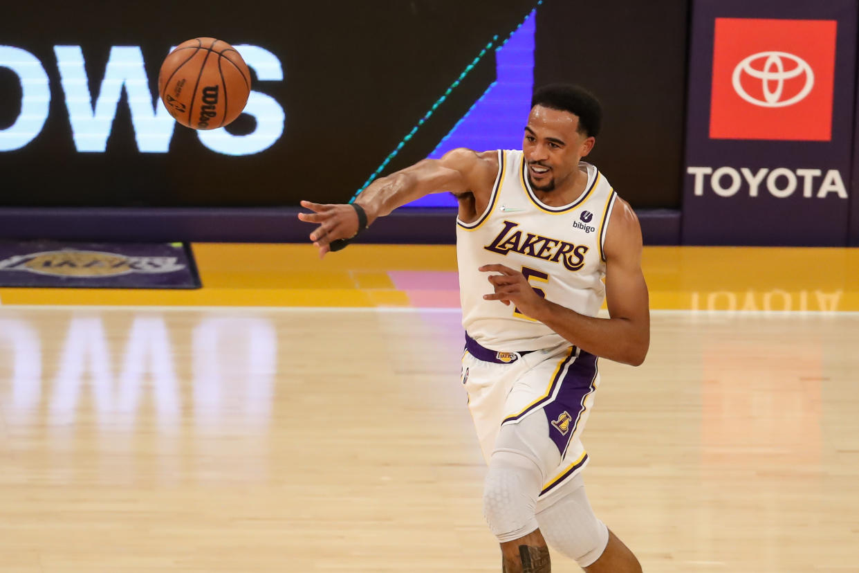 Los Angeles Lakers guard Talen Horton-Tucker #5 