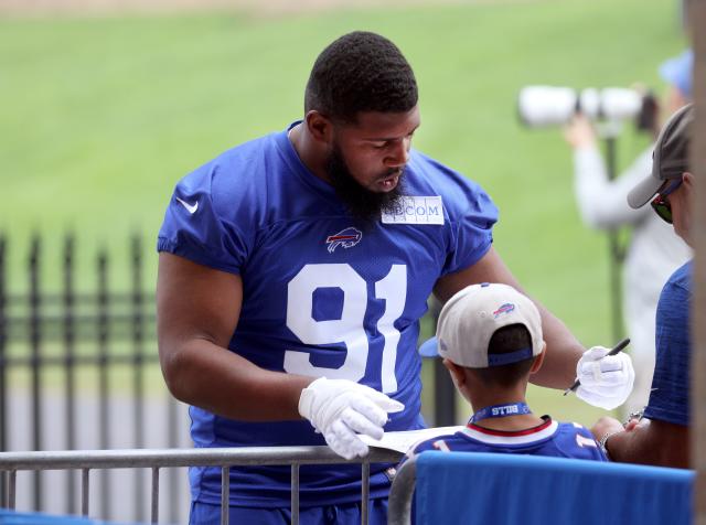 Gabe Davis looks good, McDermott misses practice: Notes from Day 6 of Bills  training camp