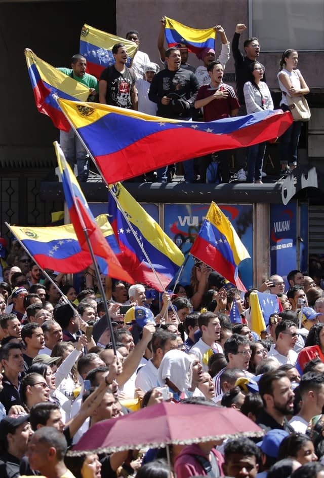 Anti-Maduro protests in Caracas