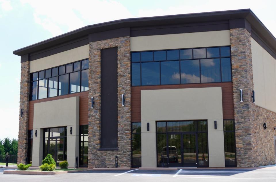 This almost 9,000-square-foot building was recently completed for Garden Dominion Supply, off Maugans Avenue north of Hagerstown.