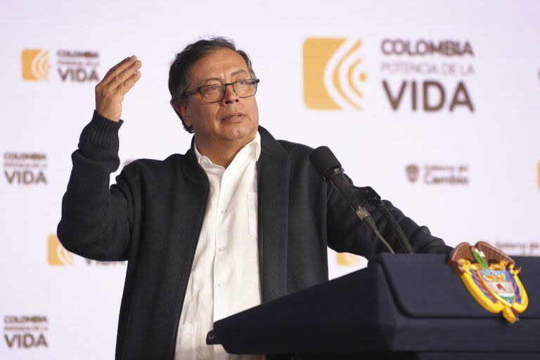 El presidente de Colombia, Gustavo Petro.