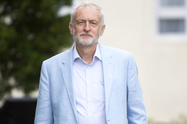 Jeremy Corbyn at STUC rally