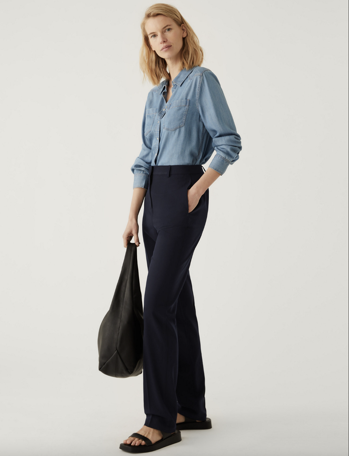 Versatile enough for the office and your weekend plans, they can easily be dressed up or down. (Marks & Spencer)