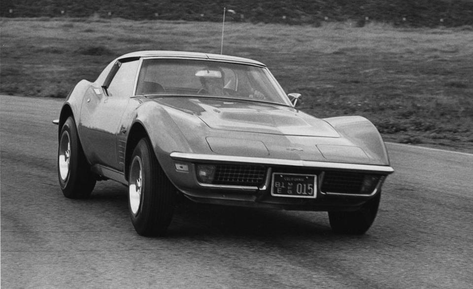 <p><em>June 1971</em><br></p><p>On the 140-mph pass through Nevada in the LS5 we discovered that it would only run wide-open throttle for a few miles before it would overheat. When the subject came up later, [Corvette patron saint Zora Arkus] Duntov nodded - he knew it. It's because of the radiator shroud. You have to have it at low speeds so the fan will be effective but at high speeds it sort of corks off the flow of air that would otherwise be rammed through the radiator. Duntov knows about discretion. It comes with age. <a rel="nofollow noopener" href="http://www.caranddriver.com/reviews/1971-chevrolet-corvette-road-test-braking-and-handling-page-5" target="_blank" data-ylk="slk:READ MORE >>;elm:context_link;itc:0;sec:content-canvas" class="link ">READ MORE >></a></p>