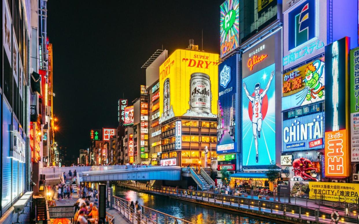 Dotonbori Canal, Osaka, Japan - Japan Preps for New Casino in Osaka