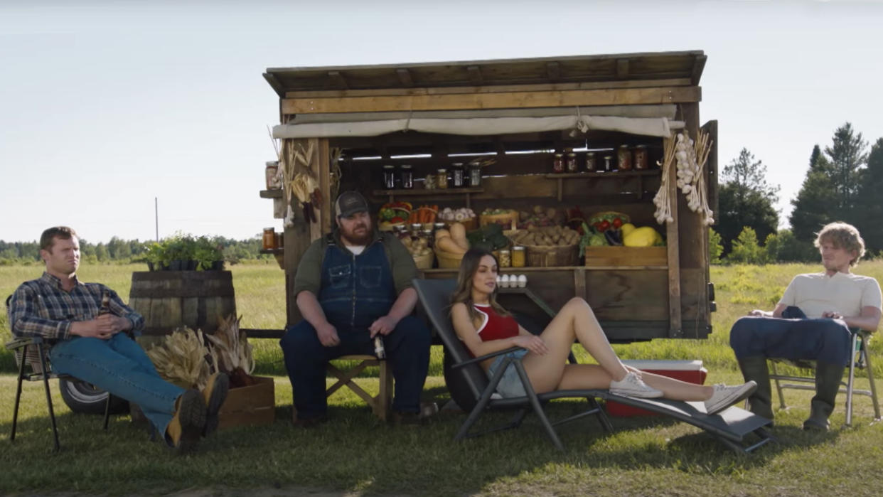  Cast from the Letterkenny Season 10 trailer. 