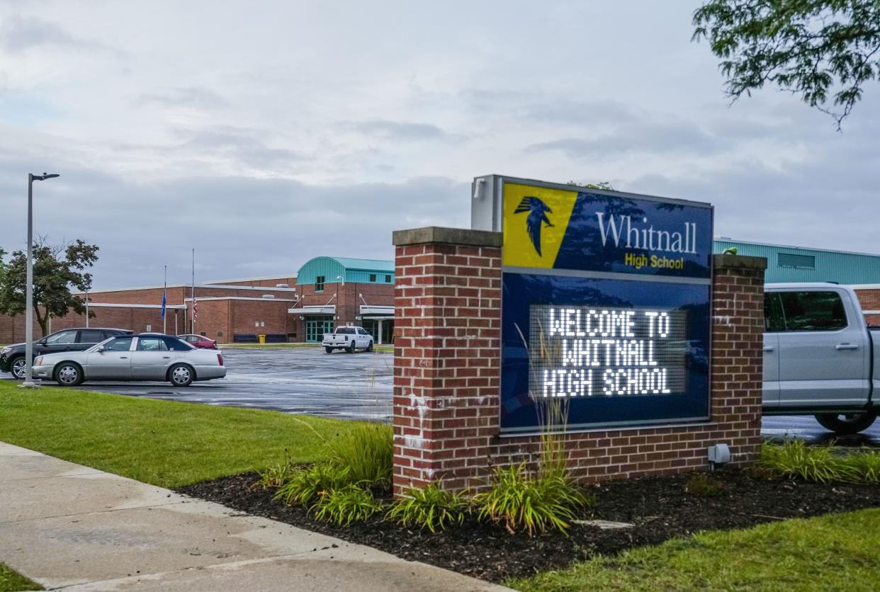 Whitnall High School is where the Whitnall School District offices are located. The Whitnall School Board has selected three finalists for its superintendent position.